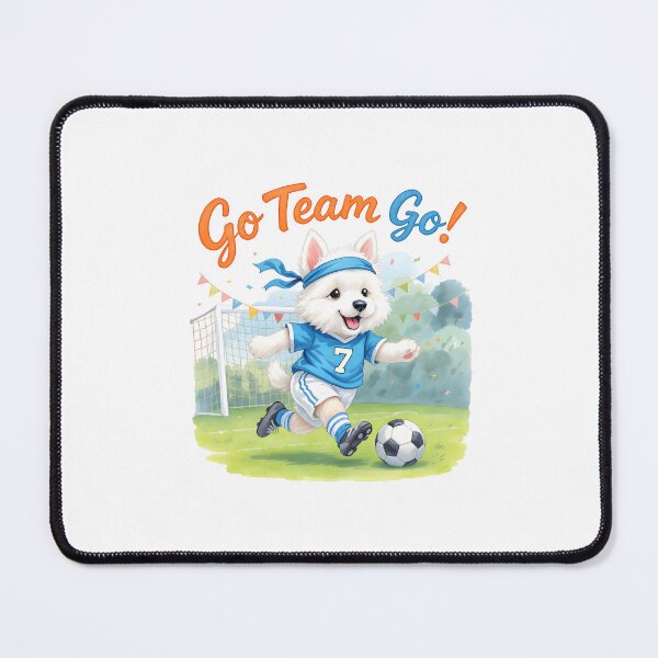 Item preview, Westie Soccer Art designed and sold by Kedspicedesign.
