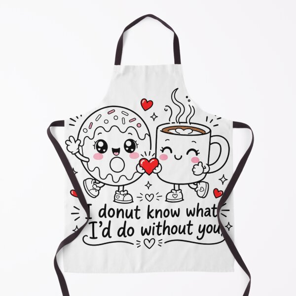 Item preview, Funny Donut Pun Quote | Kawaii Coffee Couples Valentine Aesthetic designed and sold by Dulxoz.