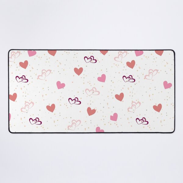 Item preview, Romantic Hearts and Sparkling Stars Pattern designed and sold by STKdesign62.