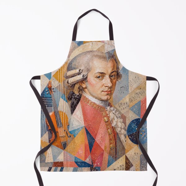 Item preview, Austrian composer Wolfgang Mozart painting. designed and sold by GalleryKauffeld.