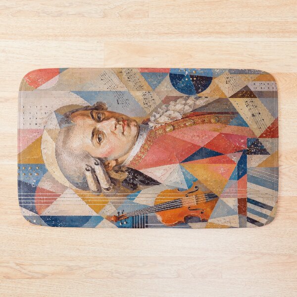 Item preview, Austrian composer Wolfgang Mozart painting. designed and sold by GalleryKauffeld.