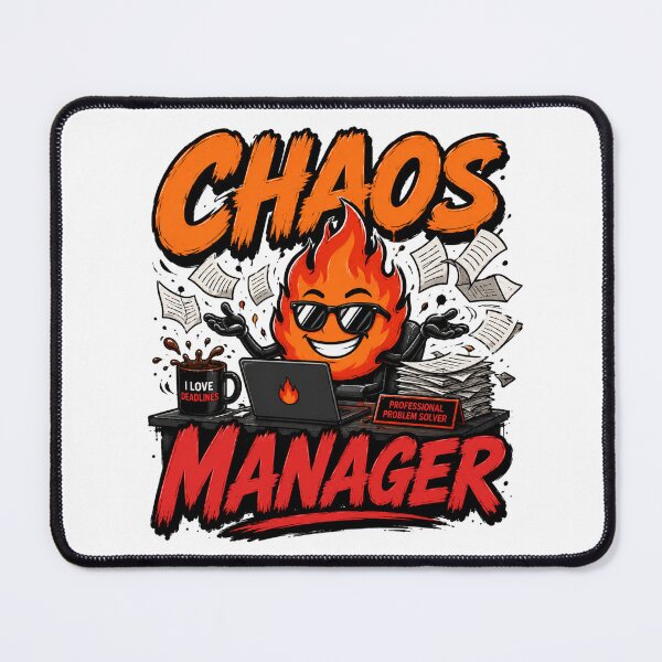 Item preview, Chaos Manager Workplace Survival Expert designed and sold by the-dovlat.