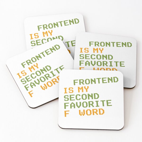 Item preview, Frontend is my second favorite f word designed and sold by NewRedLady.