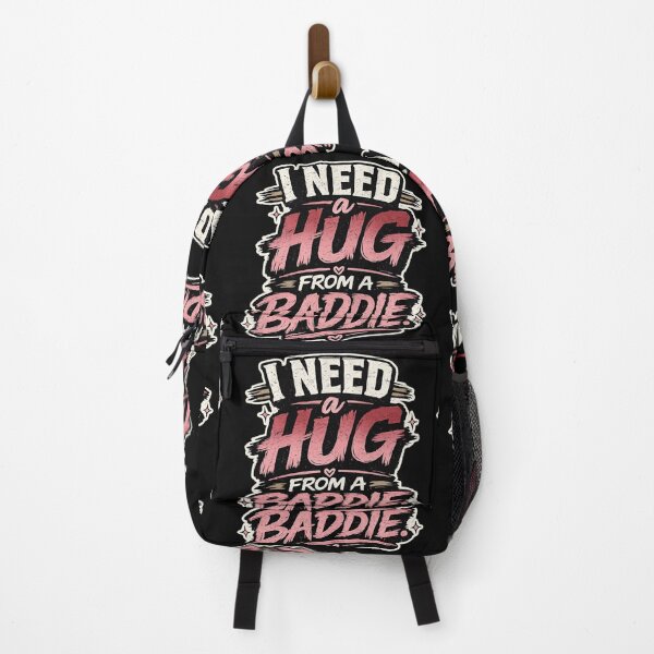 Item preview, I Need a Hug From a Baddie Shirt for Women | Funny Cute Meme Graphic Tee | Trendy Streetwear designed and sold by littlestore.