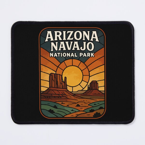 Item preview, Navajo Arizona National Park Stained Glass Art designed and sold by TomFrontierArt.