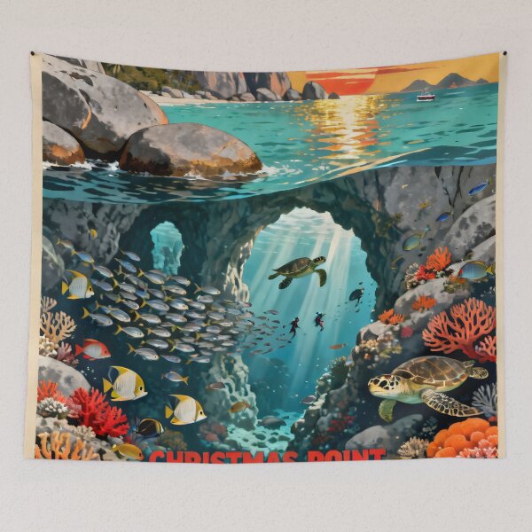 Item preview, Christmas point - Thailand Retro Sunset Collection designed and sold by Spirit of Siam.