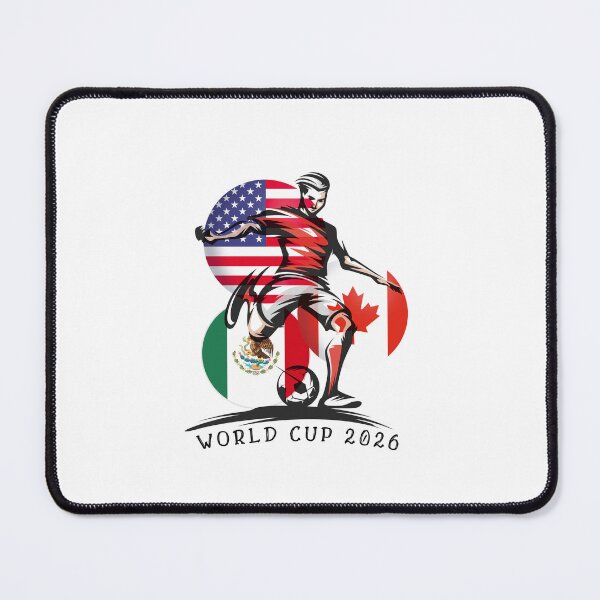Item preview, World Cup 2026 USA Canada Mexico Soccer Design | Game On 2026 Football Art designed and sold by Yousrastore20.