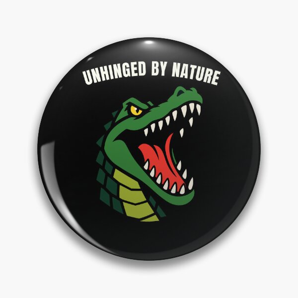 Item preview, Angry Crocodile Unhinged by Nature designed and sold by Lyfeinsights.