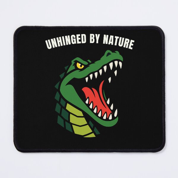 Item preview, Angry Crocodile Unhinged by Nature designed and sold by Lyfeinsights.