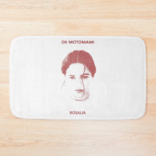 Item preview, Rosalía Ok Motomami Fan Art Poster – Faded Red Minimal Portrait Print designed and sold by gringoods.