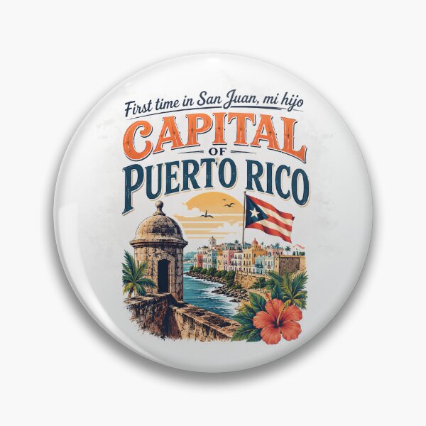 Item preview, First time in San Juan, mi hijo Capital of Puerto Rico viral meme designed and sold by CloutDripmerch.