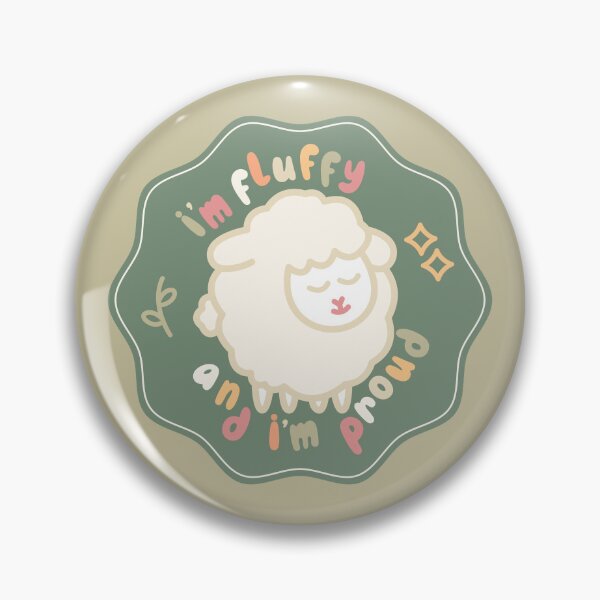Item preview, I'm Fluffy and I'm Proud designed and sold by The Little Shop of Indus.