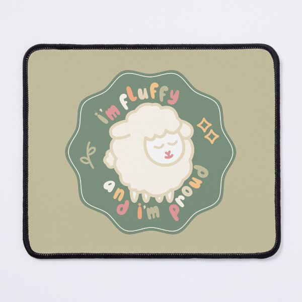 Item preview, I'm Fluffy and I'm Proud designed and sold by The Little Shop of Indus.
