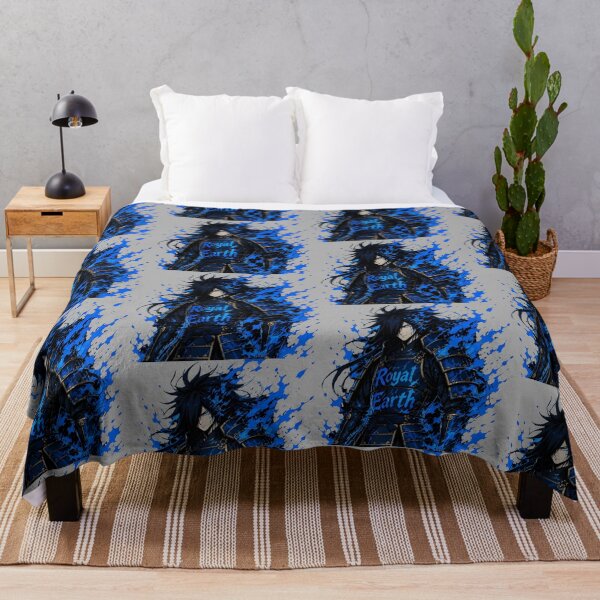 Item preview, Anime Warrior Royal Earth Blue Armor Aura designed and sold by RoyalEarthstore.