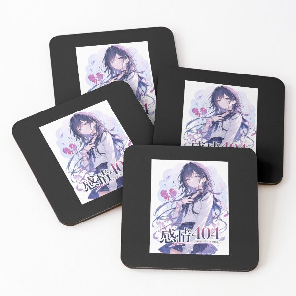 Item preview, Emotion Not Found Error 404 Japanese Kanji Art (感情404) - Sad Anime Pastel Design designed and sold by Japan-kanji-ya.