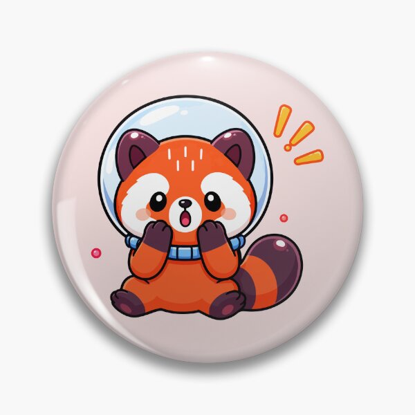 Item preview, Copy of Cute Red Panda Astronaut Riding Rocket designed and sold by RedpandasMerch.