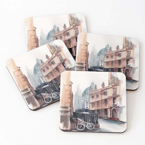 Item preview, Quiet Street with Bicycle designed and sold by CanotStop.