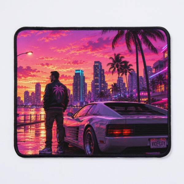 Item preview, Vice City Retro Art designed and sold by Late Theory.