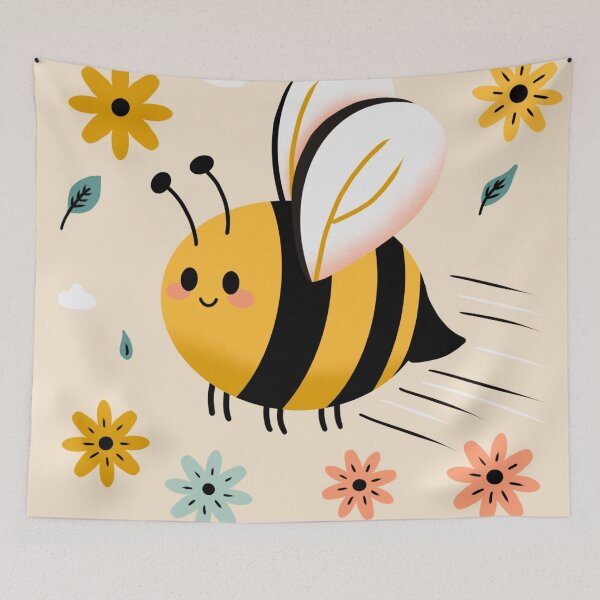 Item preview, Cute Bee designed and sold by cat-and-pigeon.