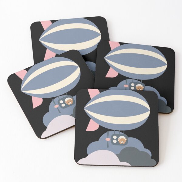 Item preview, Beary hot air balloon pilot... designed and sold by DesignJoinCute.