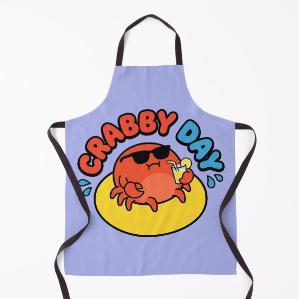 Item preview, Crabby Day – Cute Floating Crab Design designed and sold by Sea Gem.