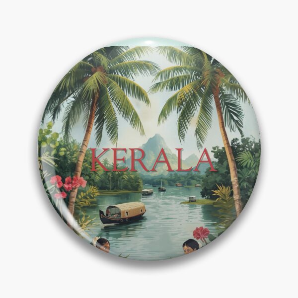 Artikelvorschau, Kerala-Stadtflair | Reiseästhetik aus „Gottes eigenem Land“ | Vintage-Indien-Souvenir Version 17 entworfen und verkauft von mndesignworx.