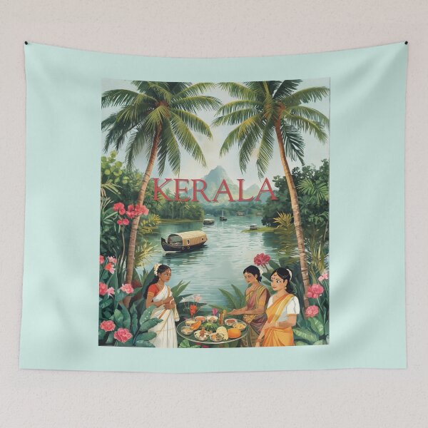 Item preview, Kerala City Vibes | God’s Own Country Travel Aesthetic | Vintage India Souvenir  ver 17 designed and sold by mndesignworx.