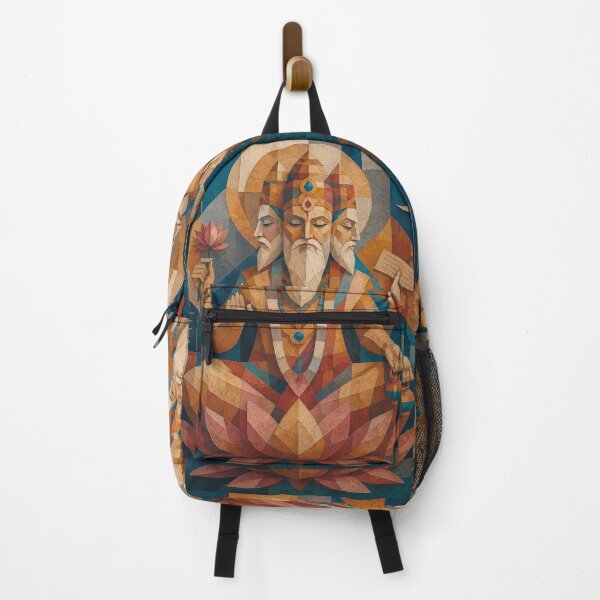 Item preview, Copy of Brahma, Hindu god of creation painting. designed and sold by GalleryKauffeld.