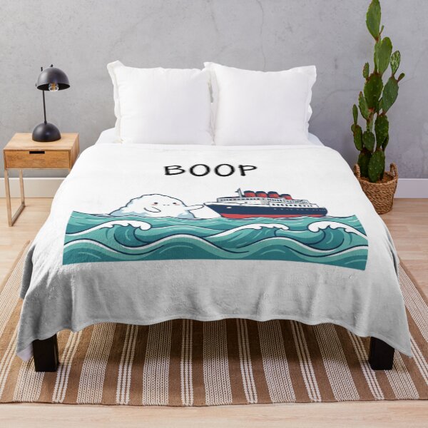 Item preview, Cute Iceberg Waving At Ocean Liner Kawaii designed and sold by SiarheiYur.