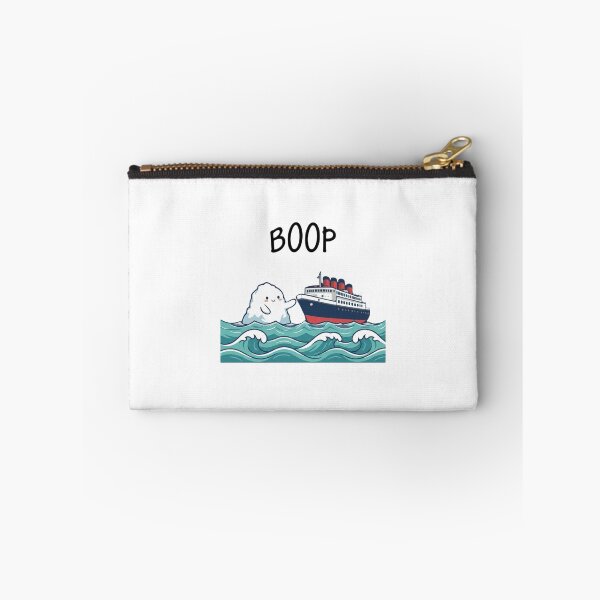 Item preview, Cute Iceberg Waving At Ocean Liner Kawaii designed and sold by SiarheiYur.