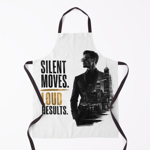 Item preview, Silent Moves Loud Results - Executive Double Exposure Motivation Sticker designed and sold by Scro-Ciob-Shop.
