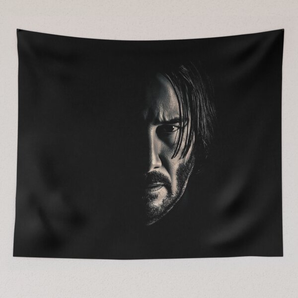 Item preview, John Wick Cinematic Dark Portrait designed and sold by Vicky021.