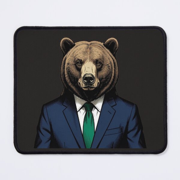 Item preview, Bear face and male human body designed and sold by The best online style shop.