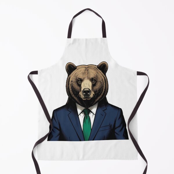 Item preview, Bear face and male human body designed and sold by The best online style shop.