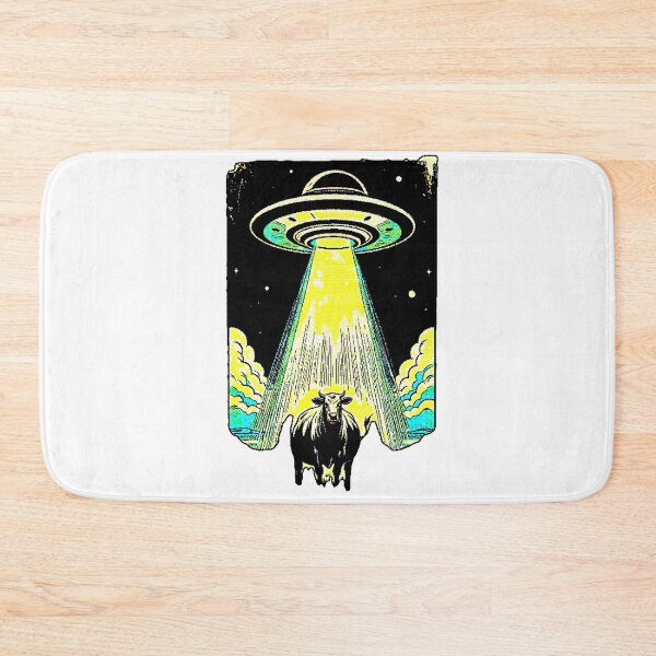 Item preview, UFO Abduction Cow | Vintage Retro Design Space Conspiracy designed and sold by AstronautMerch.