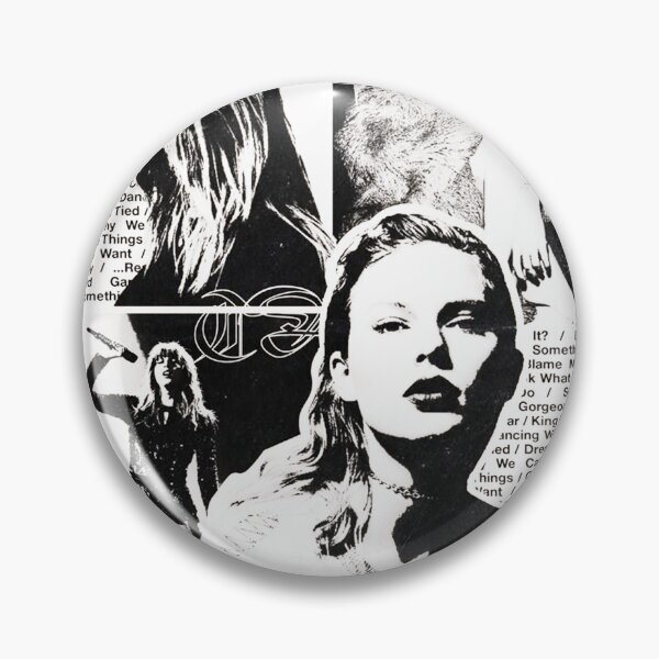 Item preview, Taylor Reputation Fan Art Poster – Black White Collage Tracklist Print designed and sold by gringoods.