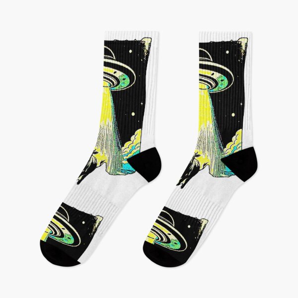 Item preview, UFO Abduction Cow | Vintage Retro Design Space Conspiracy designed and sold by AstronautMerch.