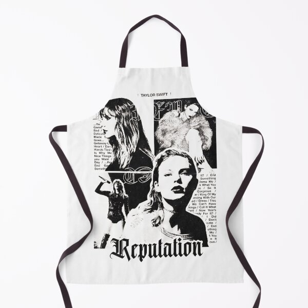 Item preview, Taylor Reputation Fan Art Poster – Black White Collage Tracklist Print designed and sold by gringoods.