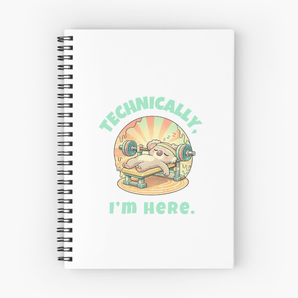 Item preview, Cute Koala Sleeping On Bench Press Gym Design designed and sold by CrtclMess.