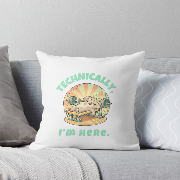 Item preview, Cute Koala Sleeping On Bench Press Gym Design designed and sold by CrtclMess.