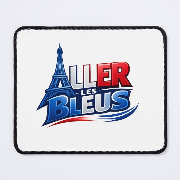 Item preview, GO BLUES – French Football Supporter Typography | France Fan T-Shirt Design designed and sold by Newthingzy.