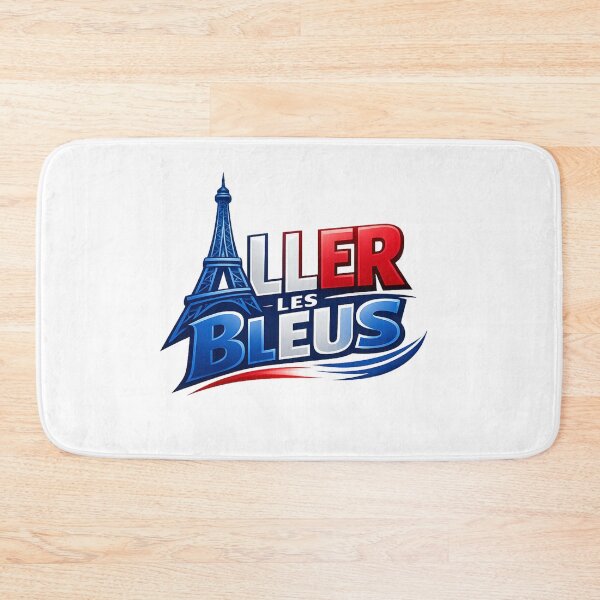 Item preview, GO BLUES – French Football Supporter Typography | France Fan T-Shirt Design designed and sold by Newthingzy.