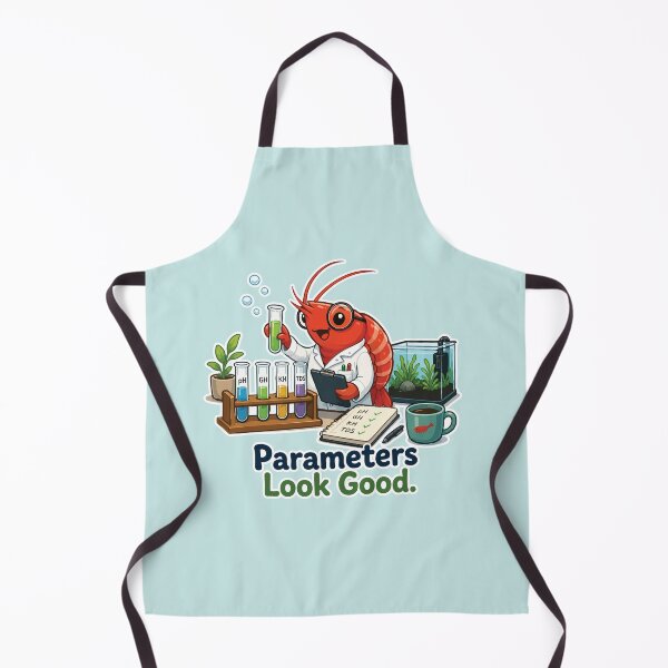 Item preview, Shrimp Scientist Parameters Look Good Aquarium designed and sold by SimplePoDesign.