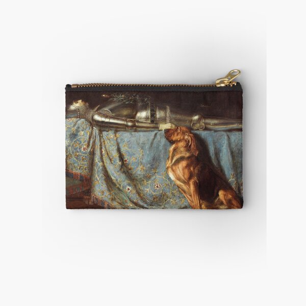 Item preview, Knight and his dog - Vintage Dog Painting Antique Memorial Art Print for Classic Home Decor  14 SEO Tags: designed and sold by RickE.