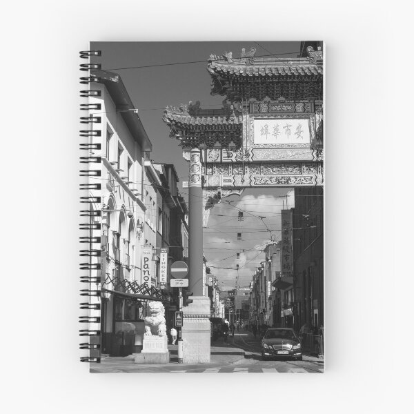 Item preview, Entrance to Chinatown, Antwerp, Monochrome. designed and sold by Imladris01.