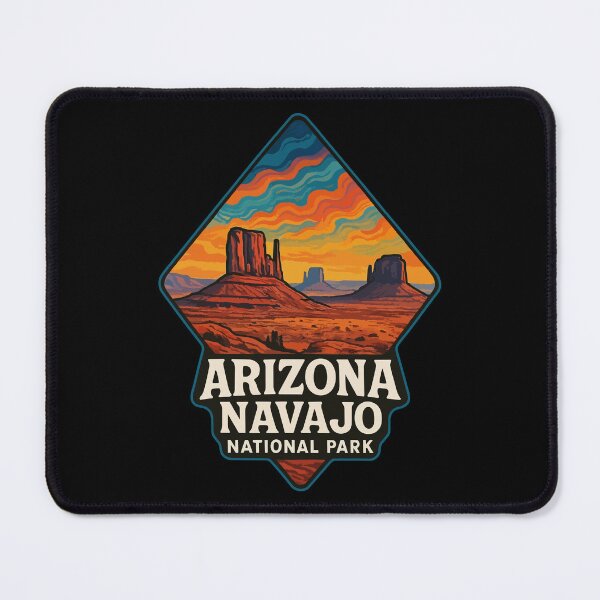 Item preview, Navajo Arizona National Park Retro Trippy Travel designed and sold by TomFrontierArt.