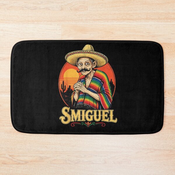 Item preview, Smiguel Mexican Sombrero Vintage Mexican Culture Mashup designed and sold by jaggyboy.