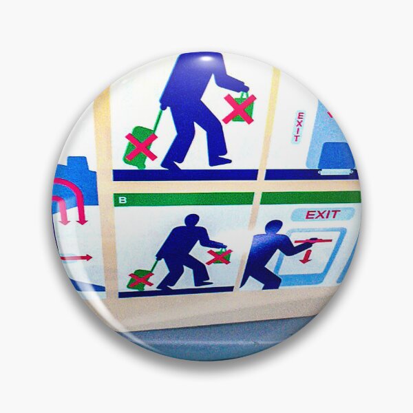 Item preview, Airline Emergency Instructions  designed and sold by missioncreek.