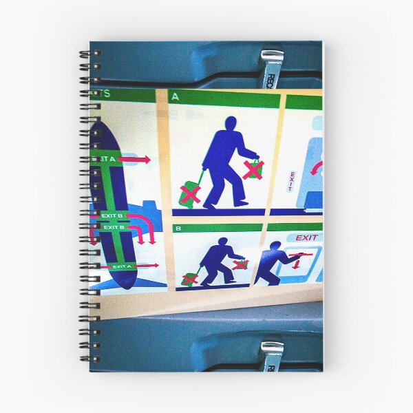 Item preview, Airline Emergency Instructions  designed and sold by missioncreek.