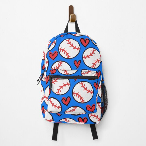 Item preview, Baseball Hearts Seamless Pattern designed and sold by CI Creative Design LLC.